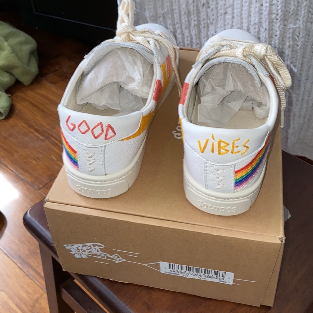 Soludos Rainbow/Wave Sneaker
